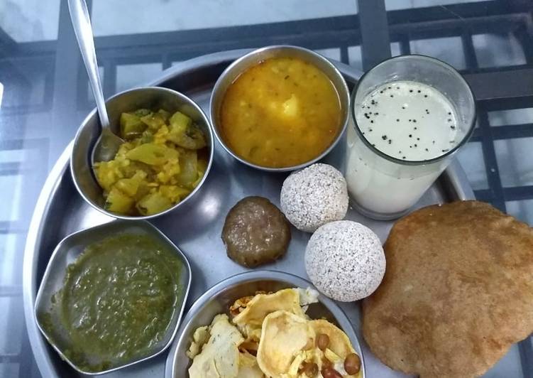 Simple Way to Prepare Ultimate Navratri thali