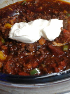 A picture of My Hot but Flavourful Chilli and Garlic Beef ☺.