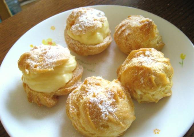Recipe of Perfect Basic Cream Puffs