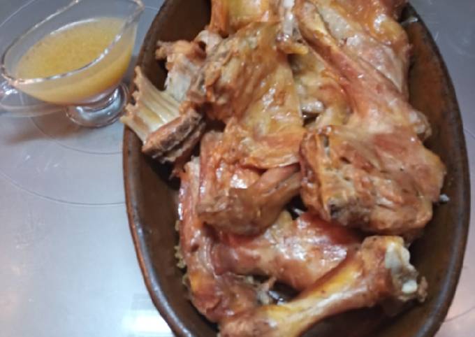 Cordero asado estilo Segoviano Receta de NELI- Cookpad