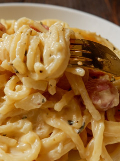 Foto resep Spaghetti carbonara creamy lezat