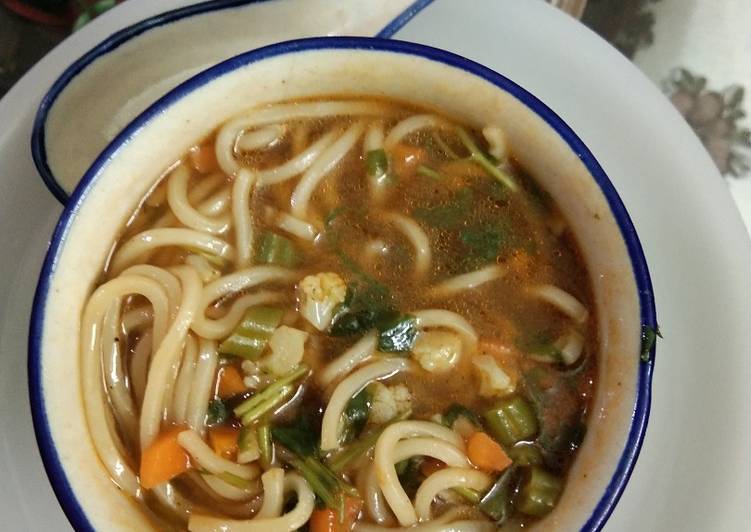 Recipe of Perfect Manchow soupy noodles