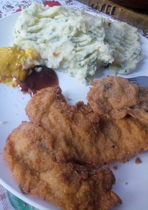 Una foto de Milanesas súper crujientes... 😋😋