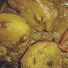 A picture of Aloo dum.