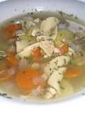 ""Turkey Noodle Soup ""