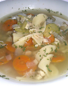 A picture of ""Turkey Noodle Soup "".