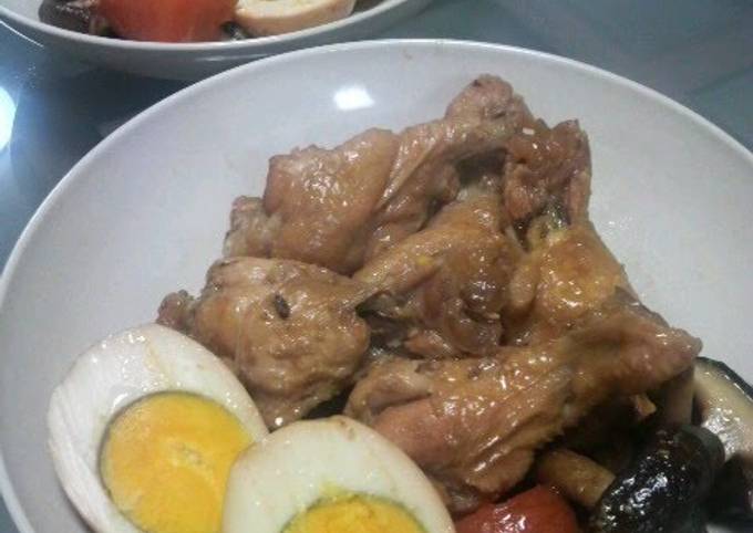 Rich Drumstick Simmer with Marinated Eggs