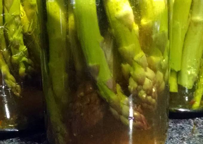 Simple Way to Prepare Homemade Canned dill pickle asparagus