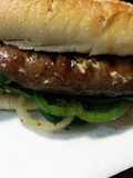 Italian Sausage and Peppers Sandwich