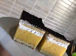 Francia krémes 🍰 (gluténmentes, tejmentes) recept fotója