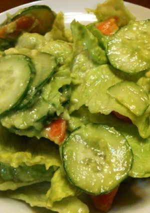 A picture of Vegan Avocado Salad.