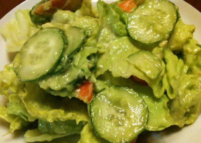 Recipe of Perfect Vegan Avocado Salad