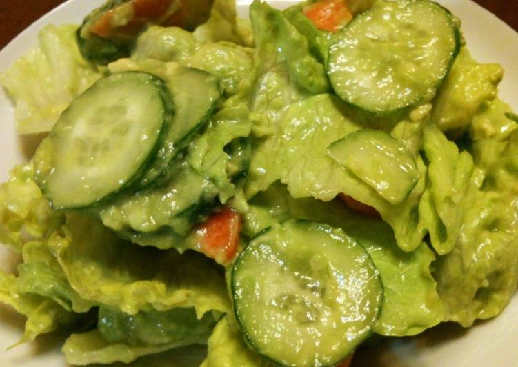 Easiest Way to Make Favorite Vegan Avocado Salad