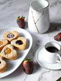 Biscotti cuori ripieni