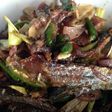 Tumis Ikan Asin Peda