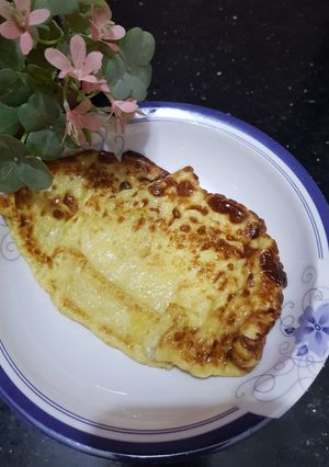 A picture of 3 ingredients Sweet Omlette.