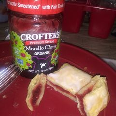 A picture of Cherry pastries.