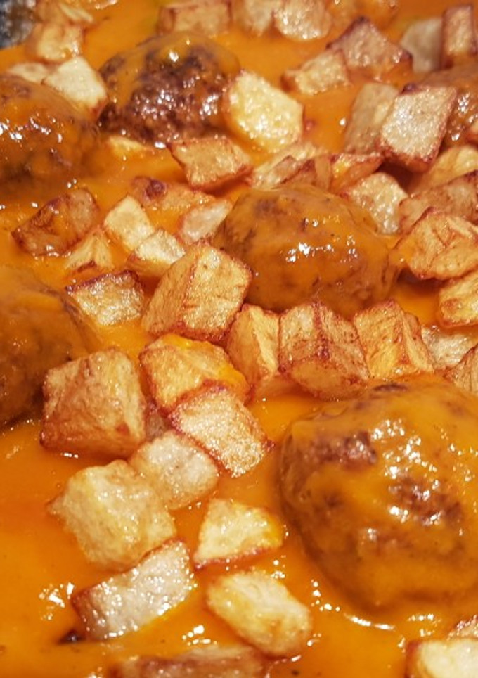 Una foto de Albóndigas con fritada (principiantes)