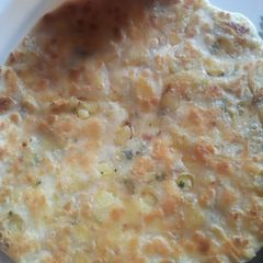 A picture of Aloo pratha...yummyy.
