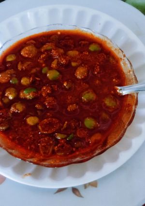 A picture of Healthy tasty karonda pickle.