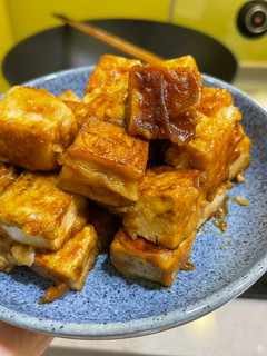 偽骰子牛(醬燒豆腐) 的食譜成品照片