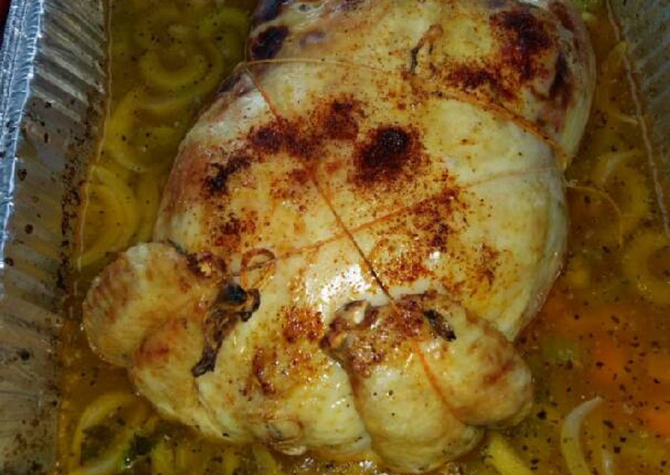Pollo deshuesado con gray natural