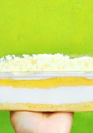 Foto resep Milk Bath Cheese Dessert Box