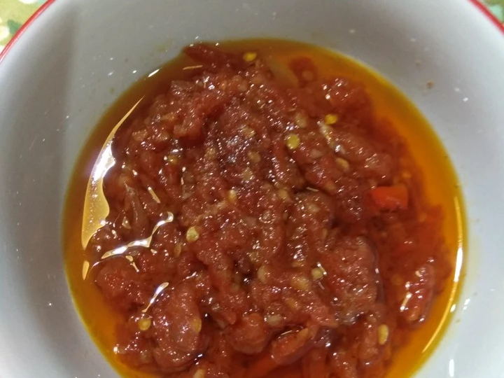 Langkah Gampang Menyiapkan Resep Sambal Terasi Goreng yang  Bikin Ketagihan Anti Ribet, Uenak Banget