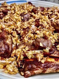 รูปของ ซี่โครงหมูทอดกระเทียมพริกไทย