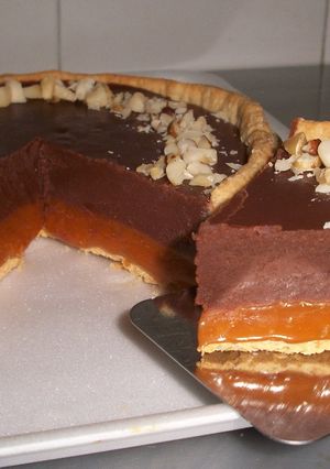 Una foto de Tarta toffee