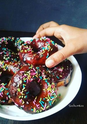 A picture of Doughnuts🍩.