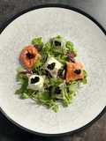 Caprese Croccante con Caviale di Balsamico
