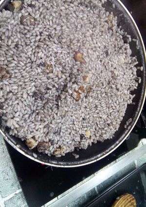 Una foto de Arroz negro