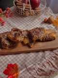 فطيرة التفاح بورق الأرز