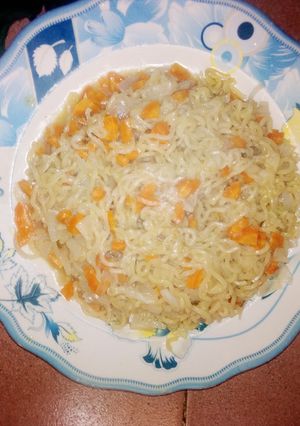 A picture of Carrots noodles.