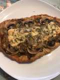 Galettes de champiñones y queso azul (Mambo)