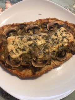 Una foto de Galettes de champiñones y queso azul (Mambo)