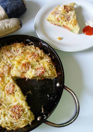 Foto resep Pizza mie