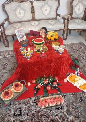 عکسی از دستور یلدای ۱۴۰۰