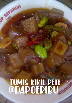 Foto resep Tumis Kikil Pete