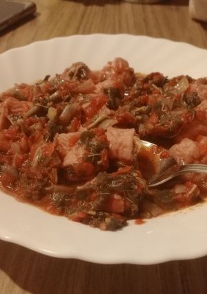 Una foto de Guiso de bledo rastrero silvestre