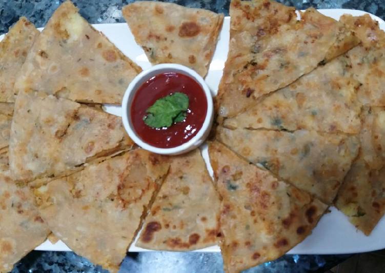 Recipe of Any-night-of-the-week Asian Patatoe paratha