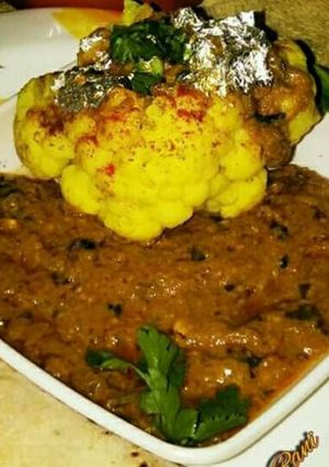 A picture of #Ramadan Shahi Gobi Musallam.