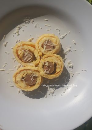 Foto resep Sosis gulung telur keju