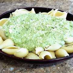 Una foto de Pesto de calabacín