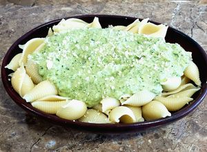 Una foto de Pesto de calabacín