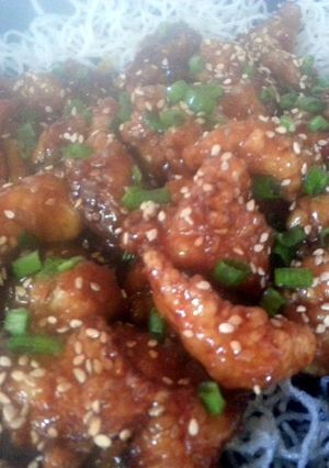 A picture of Sweet and Spicy Chicken.