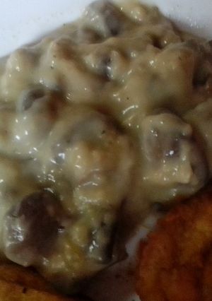 Gomba szósz recept fotója