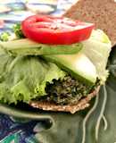 Hamburguesa de huauzontles