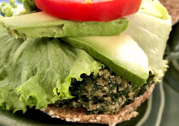 Hamburguesa de huauzontles